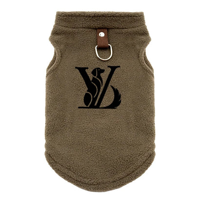 Thickened Warm Fleece Dog Coat Jacket for Small & Medium Dogs – Cozy Winter Puppy Clothing for Chihuahuas & Yorkies.