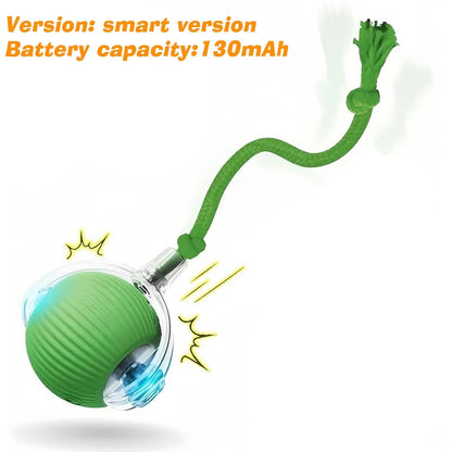Automatic Rolling Dog Ball – Rechargeable Interactive Smart Toy for Dogs, Intelligent Motion Puppy Play Ball.