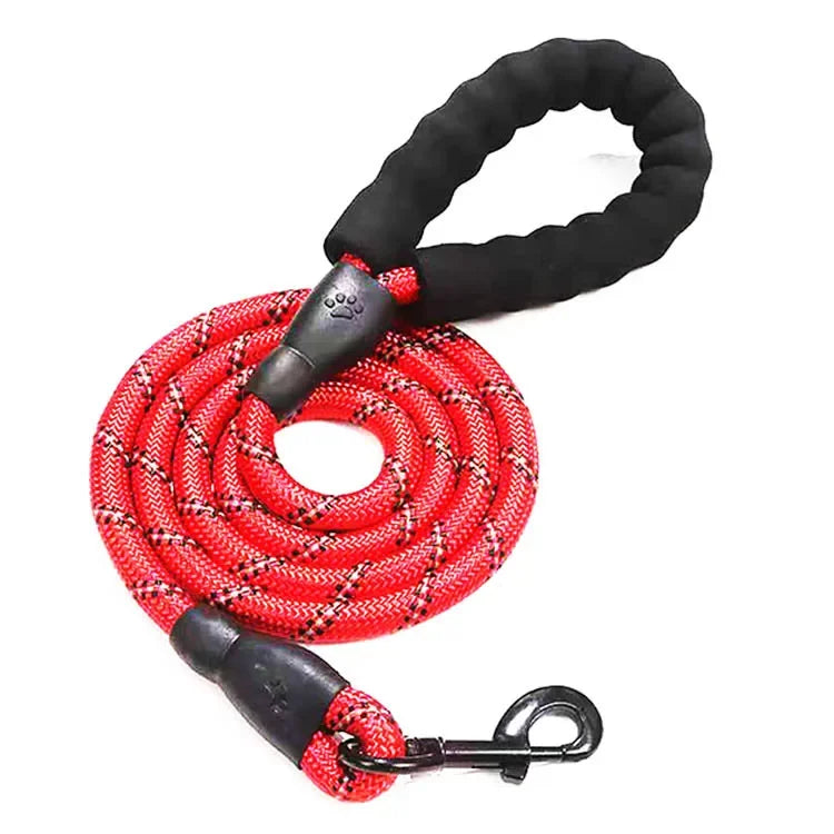 Strong Reflective Dog Leash – Durable Pull & Training Lead for Small, Medium & Large Dogs, Including Golden Retrievers.
