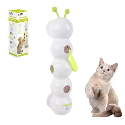 Automatic Sensor Cat Toy – USB Rechargeable Interactive Toy for All Cat Breeds, Helps Relieve Boredom & Encourage Exercise.