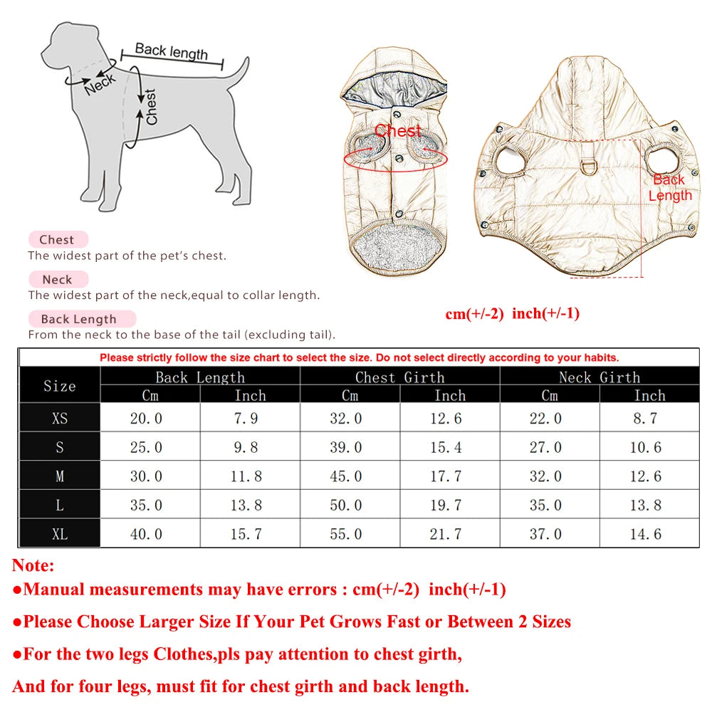 Warm Fleece Dog Hoodie Coat – Thick Cozy Winter Jacket with D-Ring for Small & Medium Dogs, Comfortable Puppy Parka Outfit.
