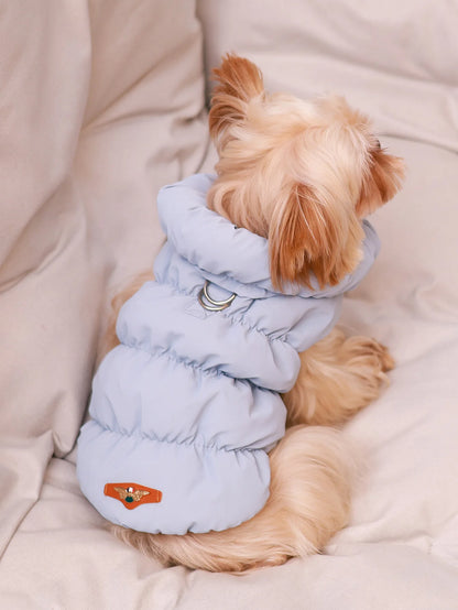 Dog Jacket for Autumn & Winter – 3-Layer Thick Warm Pet Coat for Small & Medium Dogs.