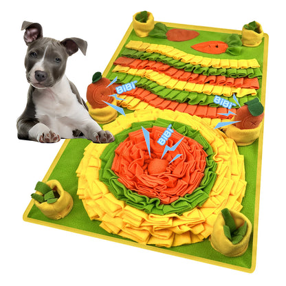 Pet Snuffle Mat – Interactive Dog Training & Slow Feeding Mat for Hidden Treats, Anti-Boredom & Anti-Choking Pet Toy.