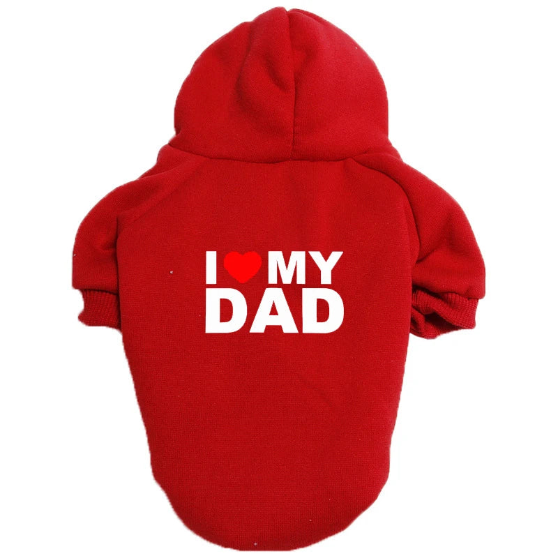 Autumn/Winter Plush Pet Hoodie – Cozy Coat for Small and Big Dogs, Puppies & Cats, Teddy Bears & Schnauzers.