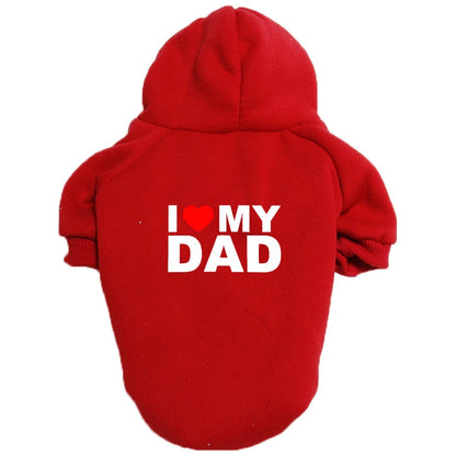Autumn/Winter Plush Pet Hoodie – Cozy Coat for Small and Big Dogs, Puppies & Cats, Teddy Bears & Schnauzers.