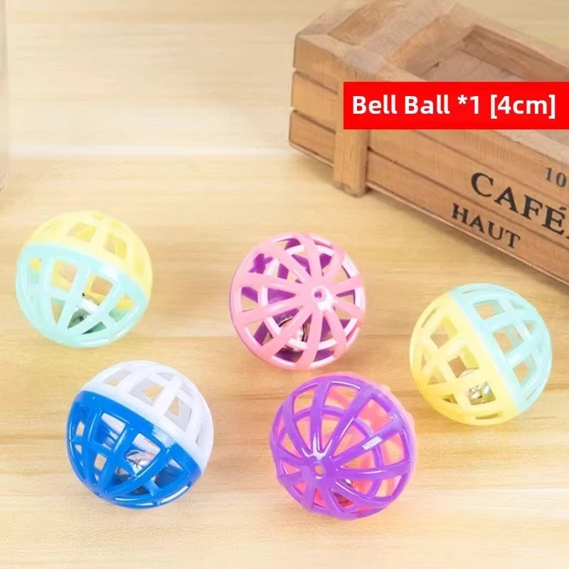Cat Puzzle Toy Felt Box – Interactive Exercise & Hunting Game with Ball for Indoor Cats, Fun Entertainment and Mental Stimulation Toy.