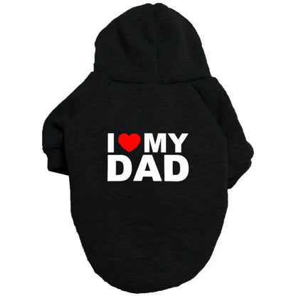 Autumn/Winter Plush Pet Hoodie – Cozy Coat for Small and Big Dogs, Puppies & Cats, Teddy Bears & Schnauzers.