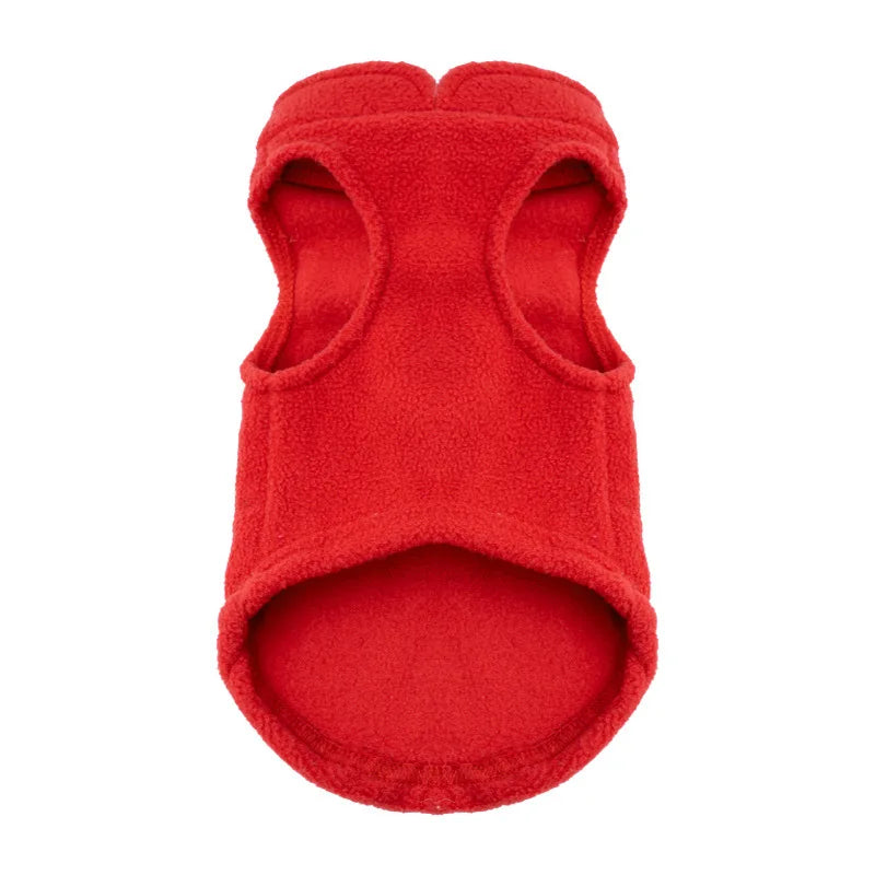 Thickened Warm Fleece Dog Coat Jacket for Small & Medium Dogs – Cozy Winter Puppy Clothing for Chihuahuas & Yorkies.