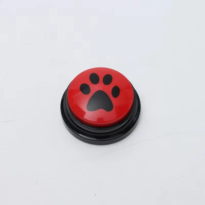 Dog & Cat Communication Buttons – Voice Recording Training Toy with 30-Second Playback, Fun Pet Buzzer Gift