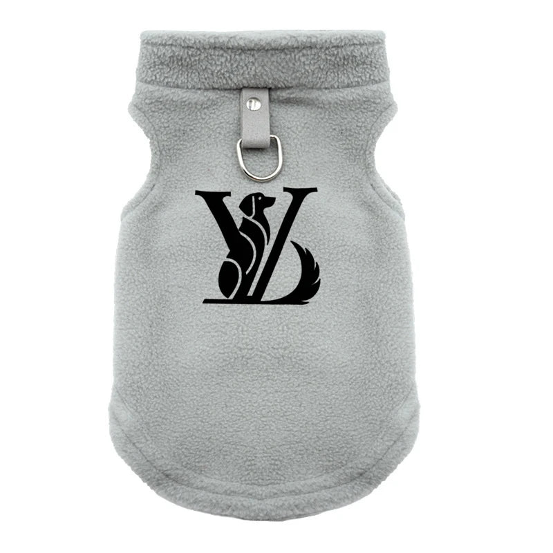Thickened Warm Fleece Dog Coat Jacket for Small & Medium Dogs – Cozy Winter Puppy Clothing for Chihuahuas & Yorkies.