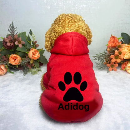 Spring & Autumn Dog Hoodie – Cozy Sweatshirt for small, medium, and large dogs.