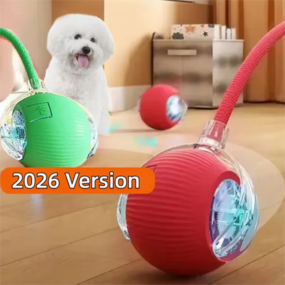 Automatic Rolling Dog Ball – Rechargeable Interactive Smart Toy for Dogs, Intelligent Motion Puppy Play Ball.