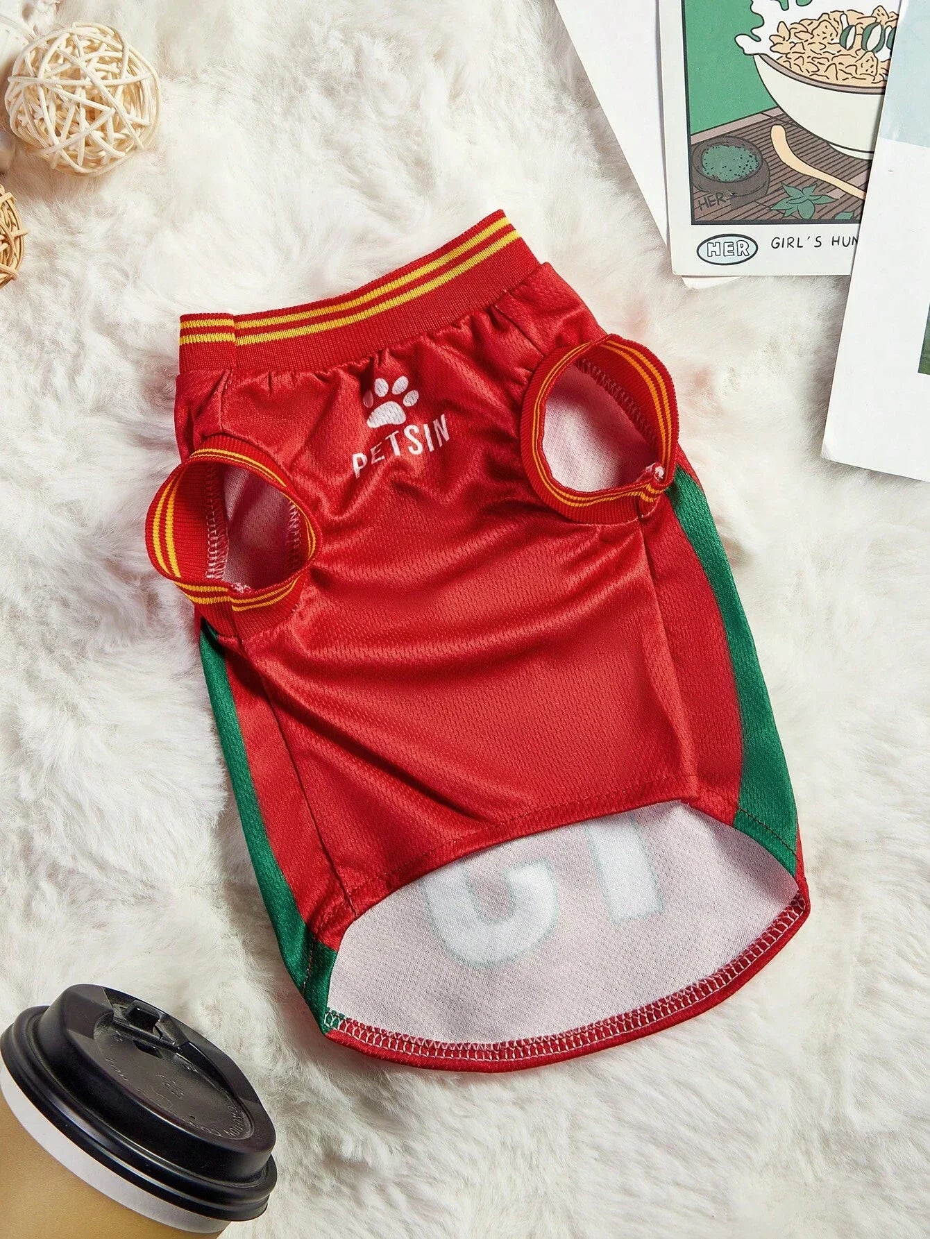 Pet Sports Jersey –  Athletic Outfit for Dogs & Cats, Lightweight Sportswear Clothing.