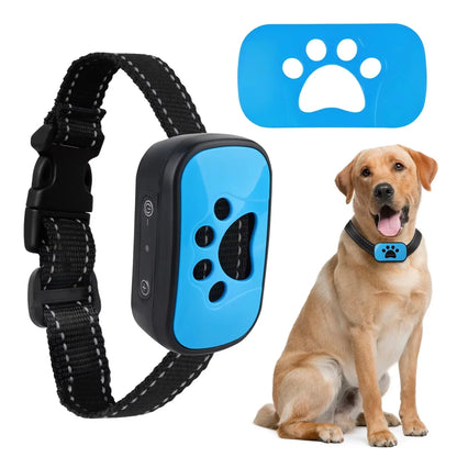 Pet Dog Anti-Barking Training Collar – USB Rechargeable Ultrasonic & Vibration Bark Control Device.