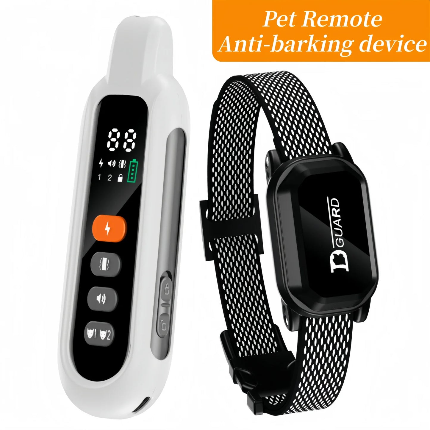 3300FT Remote Dog Training Collar – Waterproof Pet Behavior Training Collar with Vibration & Anti-Bark Modes for Dogs 6–120 lbs.