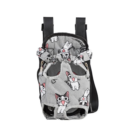Camouflage Pet Carrier Backpack – Breathable Mesh Travel Bag with Shoulder Strap & Handle for Small Dogs & Cats Outdoor Adventures.