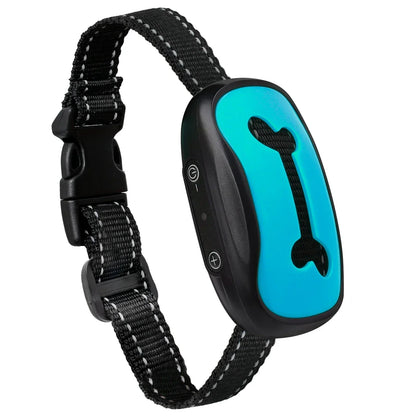 Pet Dog Anti-Barking Training Collar – USB Rechargeable Ultrasonic & Vibration Bark Control Device.