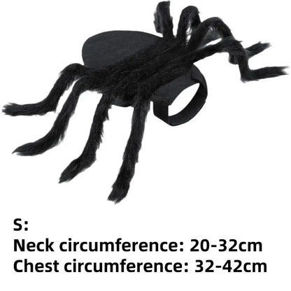 Halloween Spider Pet Costume – Funny Cosplay Dress-Up Outfit for Dogs & Cats.