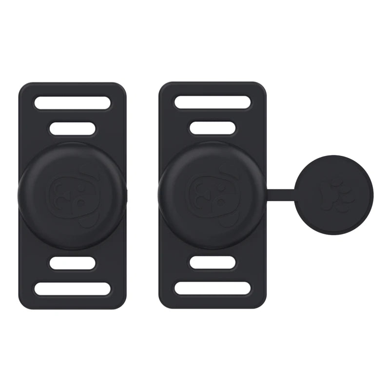 AirTag Pet Collar Holder – Silicone Anti-Lost Protective Case for Dog & Cat Collars, Secure Tracker Mount for Pets.