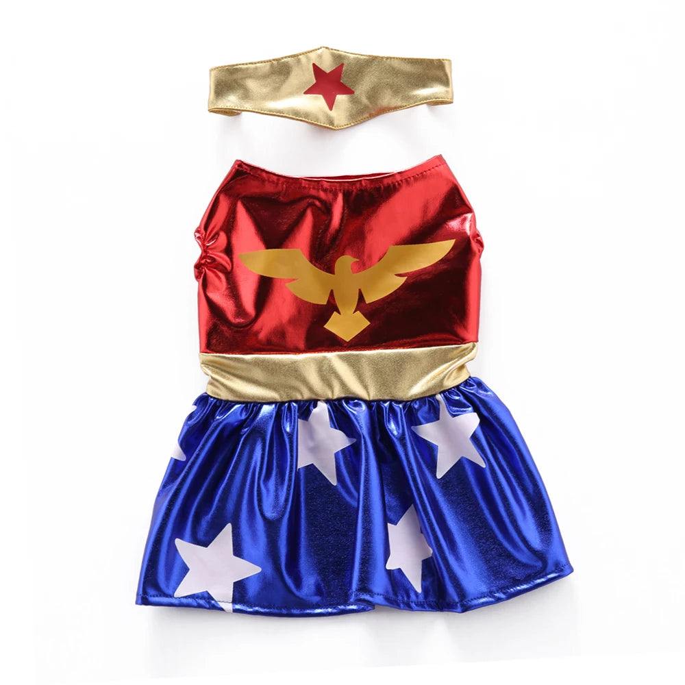 Halloween Eagle Pet Costume – Funny Novelty Dress-Up Transformation Outfit for Dogs.
