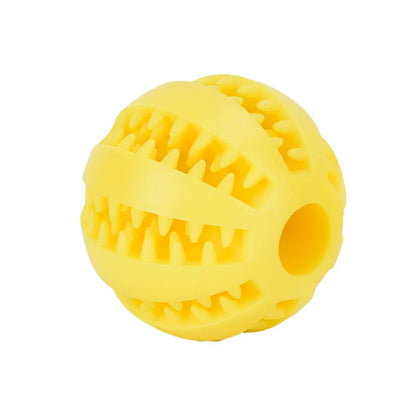 Interactive Dog Chew Toy – Soft Elastic Ball for Dogs, Durable Rubber Ball for Teeth Cleaning and Fun Play