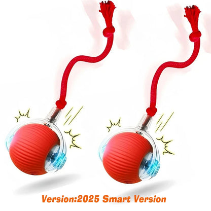 Automatic Rolling Dog Ball – Rechargeable Interactive Smart Toy for Dogs, Intelligent Motion Puppy Play Ball.