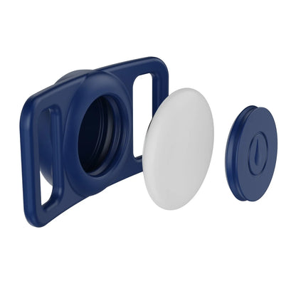AirTag Pet Collar Holder – Silicone Anti-Lost Protective Case for Dog & Cat Collars, Secure Tracker Mount for Pets.