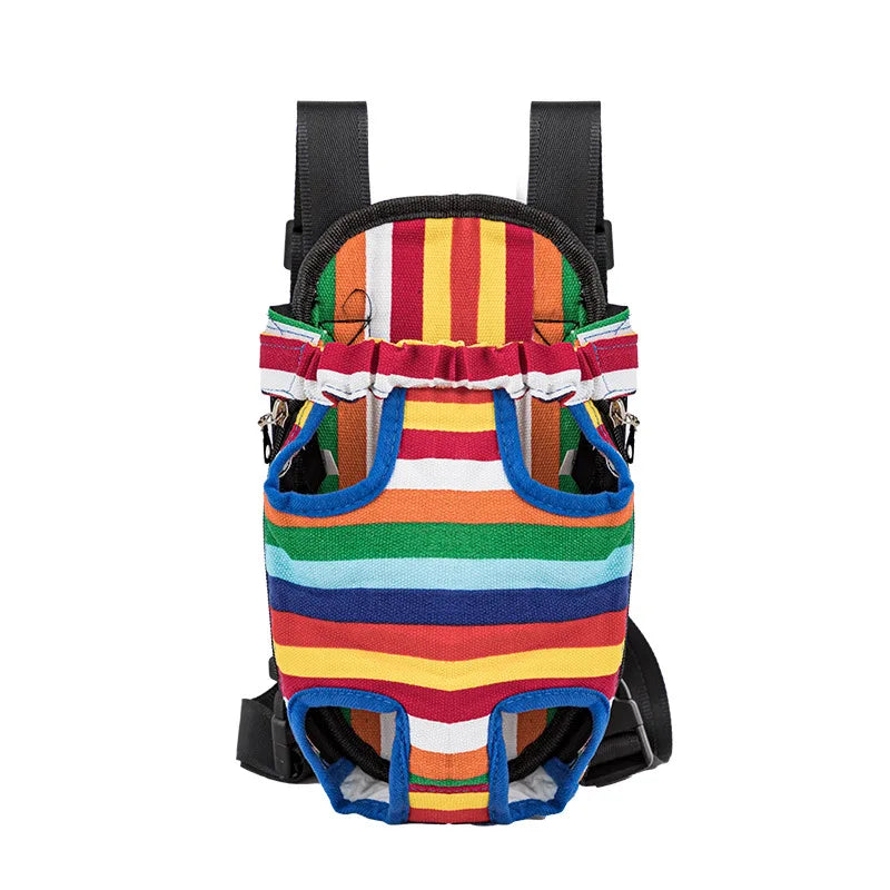 Camouflage Pet Carrier Backpack – Breathable Mesh Travel Bag with Shoulder Strap & Handle for Small Dogs & Cats Outdoor Adventures.